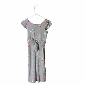 Wonder Nation Girls Striped Jumpsuit Size L